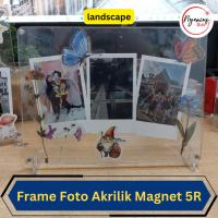 ราคา กรอบรูปอะคริลิคแม่เหล็ก 5ร | กรอบรูปอะคริลิค Kpop Photocard 5R (46056210566)