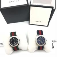 ราคา New Gucci Watch สายสีเขียวแดง/ สายสีน้ำเงินแดง (7731759144)