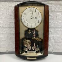 ราคา [นาฬิกามือสองญี่ปุ่น] #W68 นาฬิกาแขวน SEIKO จอกระจก บอดี้พลาสติก นาฬิกา clock (27011737777)