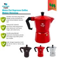 ราคา One Two Cups Moka Pot เครื่องชงกาแฟเอสเปรสโซเตาตั้งพื้น (40278763554)