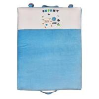 ราคา Enfant (อองฟองต์) เบาะนอนเด็ก น้องแกะน้อย เนื้อผ้าเวลลัว สีฟ้า (21492885297)