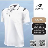 ราคา เสื้อโปโล (ผู้ชาย) ACONO 20-275 สีขาว (25455613831)