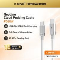 ราคา X.ONE สาย NeoLine PD60W สําหรับ iP 17,16,15 แล็ปท็อป,Macbook,Samsung,USB-C to USB-C (50307989942)