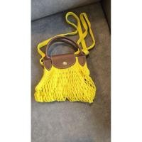 ราคา (used)แท้ Longchamp Le Pliage Filet bag (40623900457)