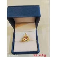 ราคา แหวนรูปเต่า สิริมงคลเพชรพญานาค แท้ 100 น้ำหนัก 4.4 กรัม (41520790206)