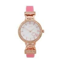 ราคา Julius นาฬิกาข้อมือผู้หญิง สายหนัง รุ่น JA-783-softpink (279090853)