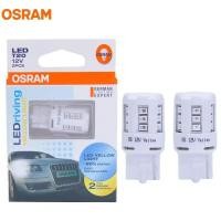 ราคา 2pcs Pack OSRAM OSRAM LED T20 7440 WY21W W21W 12V สีเหลือง Amber มาตรฐานหมอกรถด้านข้างป้าย OEM LED ไฟเลี้ยว 7705YE (28291923316)