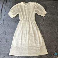 ราคา ส่งต่อ เดรสสีขาว เดรสลูกไม้ อก38เอว27-36สะโพก50 (27912650924)
