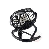 ราคา พัดลมตั้งโต๊ะจิ๋วแต่แจ๋ว 4" USB Mini Electric Fan (สีดำ) (1238591842)