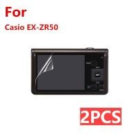 ราคา 2 ชิ้น ฟิล์มกระจกนิรภัยกันรอยหน้าจอกล้อง สําหรับ For Casio EX-ZR50 (25573180415)