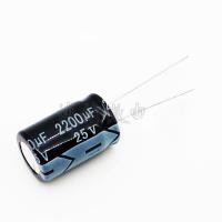 ราคา In-line 25V2200UF ยี่ห้อใหม่พร้อมสต็อก In-Line Electrolytic Capacitor 13 * 21 มม. 25V 2200UF ยี่ห้อใหม่ (26364591463)