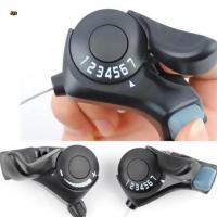 ราคา Speed Thumb Gear Shifter Levers 3x7 21 ความเร็วจักรยานเสือภูเขา Shifter สําหรับอุปกรณ์ปั่นจักรยานกลางแจ้ง (43979403392)