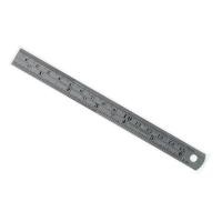 ราคา ฟุตเหล็ก ไม้บรรทัดเหล็ก Stainless Hardened 6 นิ้ว (26826559446)