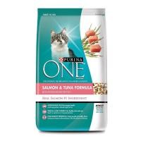 ราคา เพียวริน่าวันอาหารสำหรับแมวโตสูตรปลาแซลมอนและปลาทูน่า 1.4กก. Purina One Salmon&Tuna 1.4kg [8850127004809 ] (50307999400)