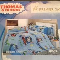 ราคา ชุดผ้าปูที่นอน5,6+นวม satin premier (263008882)
