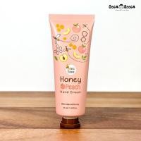 ราคา ครีมบำรุงมือ ครีมทามือ สูตรน้ำผึ้งผสมพีช 45ml. Fora Bee Honey Peach Hand Cream แฮนด์ครีม (26673166735)
