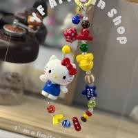 ราคา ของเล่นตัวท็อปของแท้ เสน่ห์โทรศัพท์ Hello Kitty ของแท้ (51005793334)