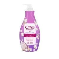 ราคา Citra ซิตร้า เอเอชเอ เพิร์ล ยูวี โลชั่นบำรุงผิวกาย ปริมาณ500มล. โลชั่น (27183777386)