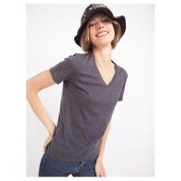 ราคา YNO Basic V-neck short sleeve soft touch t-shirt เสื้อยืดคอตตอนคอวีเนื้อนุ่มพิเศษ 21094 (5730582579)