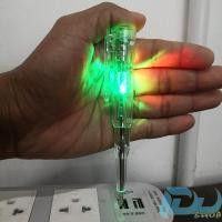 ราคา ไขควงเช็คไฟ ปากกาทดสอบแรงดันไฟฟ้า แบบไม่สัมผัส มีไฟ LED สองสี ไขควงตรวจจับสายไฟ (22423240896)
