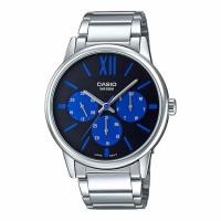 ราคา Casio Standard men สายแสตนเลส รุ่น MTP-E312D-1B2Vนาฬิกาข้อมือ (2079463953)