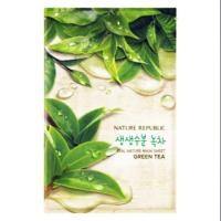 ราคา ของแท้จากเกาหลีMaskNature Republic ( GREEN TEA MASK SHEET) (1390117905)