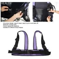 ราคา Health สายรัดสำหรับรถเข็นแบบปรับได้การออกแบบเสื้อกั๊กไหล่คู่รถเข็นเข็มขัดนิรภัยพร้อมหัวเข็มขัดสำหรับผู้ป่วยผู้สูงอายุที่มีความพิการ (26711920920)