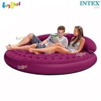 ราคา Intex ที่นอน โซฟา กลม เป่าลม อัลทร้า เดย์เบด 1.91x1.91x0.53 ม. รุ่น 68881 (26868171045)