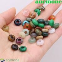 ราคา ลูกปัดหิน AIMEONE Agates, ลูกปัดกลมสีสันสดใสลูกปัดหลวมหลุมใหญ่, วัสดุทํามืออาเกตสไตล์ย้อนยุค|สร้อยคอลูกปัดแบบมีรูหินตา (54106718928)