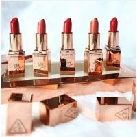 ราคา ลิปสติก ได้ทั้งเซ็ต ลิป 3CE LILY MAYMAC MATT LIP COLOR สีทอง5 แท่ง (มินิ) (20212023413)