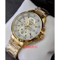 ราคา นาฬิกาข้อมือผู้ชาย SEIKO Chronograph เรือนทอง รุ่น SKS632P1 SKS632P SKS632 (23228198889)