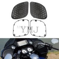 ราคา Front Fairing Speaker Grill Mesh Cover For Harley Davidson Road Glide FLTRX 2015-Up Black Motorcycl (43928391000)