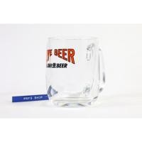 ราคา [Vintage][มือสอง] แก้วเบียร์ ASAHI Live BeeR ขนาด 8 x 8 x 10 ซม. (23729754659)