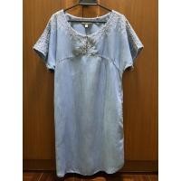 ราคา ชุดเดรส Esprit แท้ 100% ซื้อจาก Esprit shop มือสอง สภาพดีมาก ผ้ายีนนิ่ม แขนสั้น ใส่สบายมาก (9448140229)