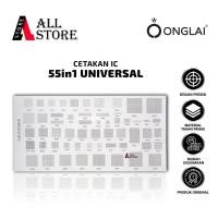 ราคา ONGLAI BGA STENCIL UNIVERSAL 55IN1 IC REBALLING MOLD CPU EMC HP - STENCIL BGA ONGLAI 55IN1 สําหรับ REBALL CPU POWER IC IPHONE UNIVERSAL ANDROID IC MOLD ONGLAI BGA 55 IN 1 (58002580178)