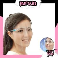 ราคา INFY - FACE SHIELD GLASSES / FACESHLED ARTIST / FACE SHIELD NAGITA / FACE SHIELD FRAME R175 IMPORT (11128717838)
