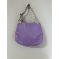 ราคา กระเป๋า Coach มือสองWomen's Vintage Hobo Bag in Lavender and White Leather Coach (41502097504)