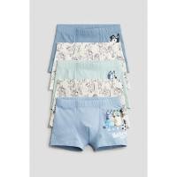 ราคา H&M(เอชแอนด์เอ็ม) กางเกงในบ็อกเซอร์แพ็ค 5 ตัว Boys 5-pack trunks 1133006_10 (40500056939)