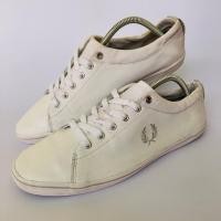 ราคา รองเท้าผ้าใบแท้มือสอง Fred perry รวงข้าว (16693645242)