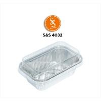 ราคา ถาด ฟอยล์ สี่เหลี่ยม NO 4032+ฝา 10ใบ (13309559159)