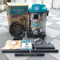 ราคา TOTAL เครื่องดูดฝุ่น 1300W รุ่น TVC13301 (ดูดน้ำ - ดูดแห้ง) ความจุถัง 30 ลิตร รุ่น TVC13301 พร้อมอุปกรณ์เสริมตามรูป (24133934737)