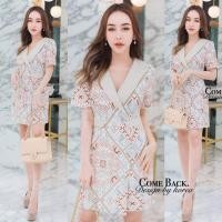 ราคา เดรสงานป้าย COME BACK m มือ 1 ป้ายห้อย (8180480541)