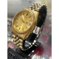 ราคา Seiko 5 Automatic Datejust SNXJ94 เรือนทอง (PP2nd) (51402335437)