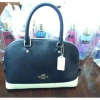 ราคา แจกโค้ดส่วนลด 150 บาท กระเป๋า coach หนัง ทรงโดม รุ่นใหม่ สีกรม (427714675)
