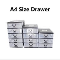 ราคา ลิ้นชัก A4 พลาสติก / ลิ้นชัก A4 / A4 ที่เก็บตู้เอกสาร / ลิ้นชัก A4 Laci A4 (3,4,5 ชั้น) ตู้ Mini A4 ลิ้นชัก A4 (49303575468)