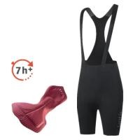 ราคา Santic กางเกงขาสั้นเอี๊ยมปั่นจักรยานผู้ชาย 7 ชั่วโมงขี่ 4D เบาะกันกระแทกระบายอากาศ TM25C05198H (24595895304)