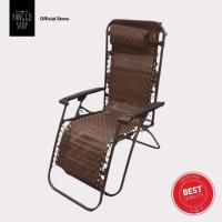 ราคา เก้าอี้พับ เก้าอี้พักผ่อน เก้าอี้ปรับเอนนอน(คละสี) ปรับนอนได้ 170 องศา (25436753817)