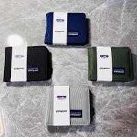 ราคา Patagonia Wallet กระเป๋าสตางค์ใบสั้นผู้ชาย Casual Card Holder กระเป๋าสตางค์ของขวัญกระเป๋าสตางค์สีดํา (29812239866)