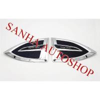 ราคา ครอบแก้มข้างโครเมียม Side Vent Mitsubishi Pajero Sport ปี 2015,2016,2017,2018,2019 งาน L ใหญ่ (2855380510)