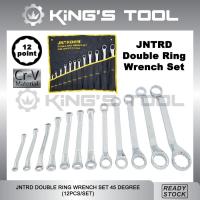 ราคา JNTRD DOUBLE RING WRENCH SET 45 DEGREE (12 ชิ้น/เซ็ต)/ CR-V DOUBLE OFFSET RING SPANNER ชุดประแจ (18180130573)